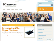 Tablet Screenshot of bclassroom.com